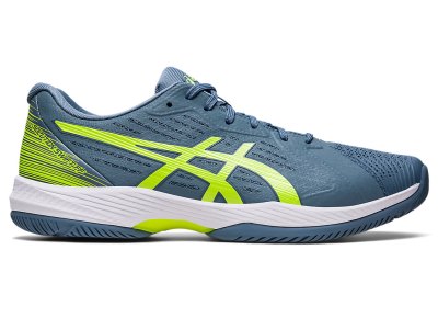 Asics Solution Swift FF Tenis Ayakkabısı Erkek Gri Mavi Yeşil | TR1943-303