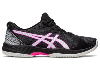 Asics Solution Swift FF Tenis Ayakkabısı Erkek Siyah Pembe | TR5145-300