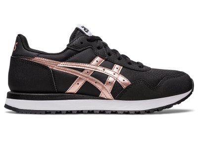 Asics Tiger Runner II Spor Ayakkabı Kadın Siyah Pembe Altın | TR1219-221