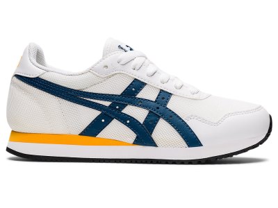Asics Tiger Runner Koşu Ayakkabısı Çocuk Beyaz Açık Indigo | TR2248-228