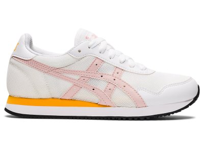 Asics Tiger Runner Koşu Ayakkabısı Çocuk Beyaz Açık Mercan | TR6212-851