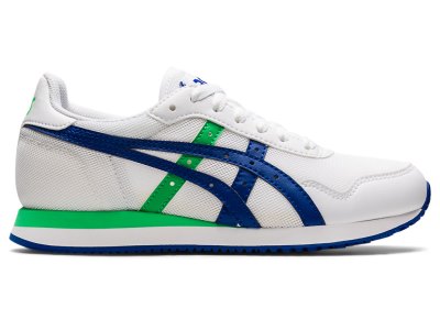 Asics Tiger Runner Koşu Ayakkabısı Çocuk Beyaz Mavi | TR7337-679