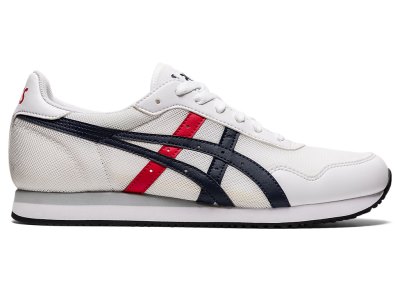 Asics Tiger Runner Spor Ayakkabı Erkek Beyaz Siyah | TR2961-685