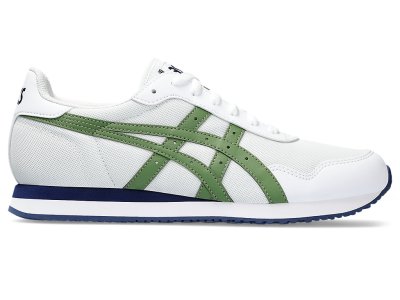 Asics Tiger Runner Spor Ayakkabı Erkek Beyaz Yeşil | TR5232-241