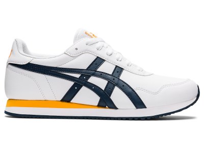Asics Tiger Runner Spor Ayakkabı Kadın Beyaz Mavi | TR5853-474