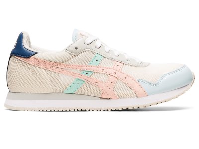 Asics Tiger Runner Spor Ayakkabı Kadın Krema Turkuaz | TR3648-304