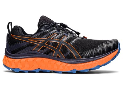 Asics Trabuco Max Patika Koşu Ayakkabısı Erkek Siyah Turuncu | TR0532-195