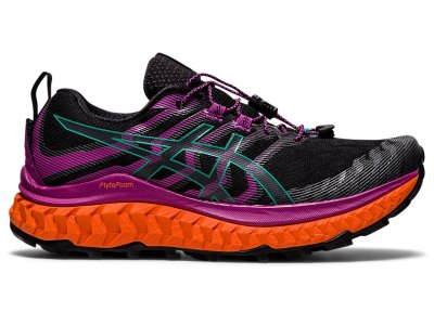 Asics Trabuco Max Patika Koşu Ayakkabısı Kadın Siyah Mor | TR5161-437