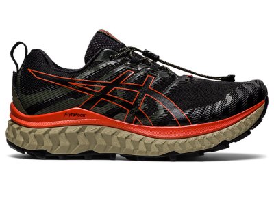 Asics Trabuco Max Patika Koşu Ayakkabısı Erkek Siyah Pembe | TR5972-657