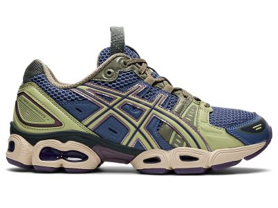 Asics Ub3-s Gel-nimbus 9 Spor Ayakkabı Kadın Gri Açık Mavi Zeytin Yeşili | TR3482-898