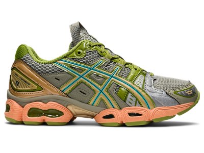 Asics Ub3-s Gel-nimbus 9 Spor Ayakkabı Kadın Gri Sarı | TR4717-179