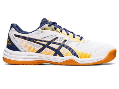 Asics Upcourt 5 Voleybol Ayakkabısı Erkek Beyaz Koyu | TR2375-784