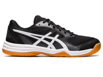 Asics Upcourt 5 Voleybol Ayakkabısı Erkek Siyah Beyaz | TR5139-425