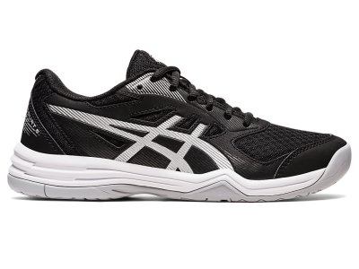 Asics Upcourt 5 Voleybol Ayakkabısı Kadın Siyah Gümüş | TR6588-624