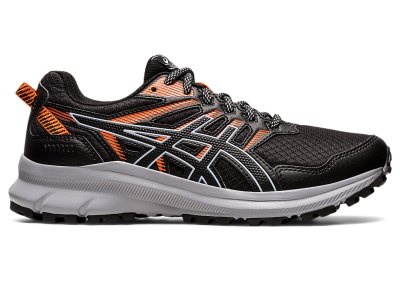 Asics Yürüyüş Scout 2 Patika Koşu Ayakkabısı Kadın Siyah Açık Mavi | TR0258-717