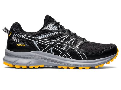 Asics Yürüyüş Scout 2 Patika Koşu Ayakkabısı Erkek Siyah Beyaz | TR0522-404