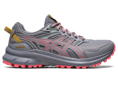 Asics Yürüyüş Scout 2 Patika Koşu Ayakkabısı Kadın Gri Mercan | TR4573-866
