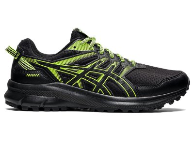 Asics Yürüyüş Scout 2 Patika Koşu Ayakkabısı Erkek Siyah Yeşil | TR5001-015