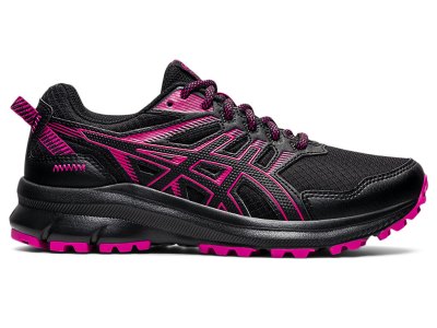 Asics Yürüyüş Scout 2 Patika Koşu Ayakkabısı Kadın Siyah Küpe Çiçeği Kırmızı | TR6850-420