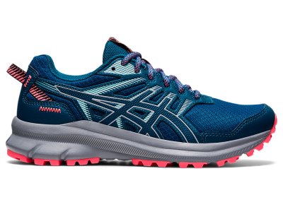 Asics Yürüyüş Scout 2 Patika Koşu Ayakkabısı Kadın Koyu Turkuaz Gri | TR6871-745